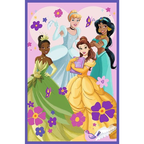 Puzzle - 3x80 - Księżniczki przyjaciółki - Disney Princess - Trefl 34884 Puzzle - 3x80 - Księżniczki przyjaciółki - Disney Princess - Trefl 34884