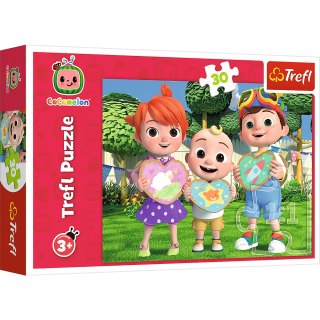 Puzzle - 30 - Cocomelon - Bawmy sie razem! - Trefl 18295