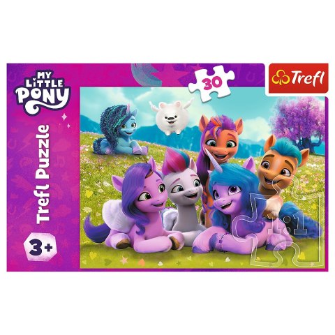Puzzle - 30 - Przyjacielskie Koniki Pony - My Little Pony - Trefl 18299 Puzzle - 30 - Przyjacielskie Koniki Pony - My Little Pony - Trefl 18299
