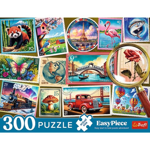 Puzzle - 300 EasyPiece - Znaczki pocztowe - Trefl 23100 Puzzle - 300 EasyPiece - Znaczki pocztowe - Trefl 23100