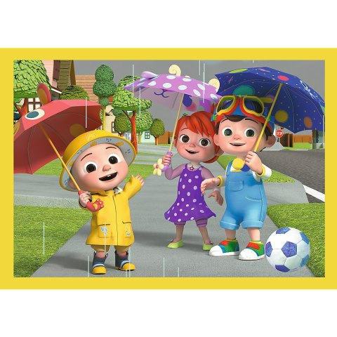 Puzzle - 4w1 (12, 15, 20, 24) - Cocomelon - Poznaj bohaterów - Trefl 34647 Puzzle - 4w1 (12, 15, 20, 24) - Cocomelon - Poznaj bohaterów - Trefl 34647