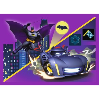 Puzzle - 4w1 (35, 48, 54, 70) - Poznaj Batwheels - Trefl 34658