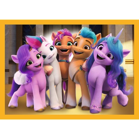 Puzzle - 4w1 (35, 48, 54, 70) - Poznaj kucyki Pony - My Little Pony - Trefl 34624 Puzzle - 4w1 (35, 48, 54, 70) - Poznaj kucyki Pony - My Little Pony - Trefl 34624