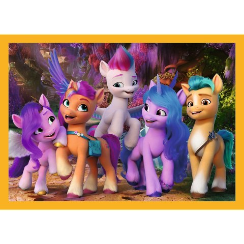 Puzzle - 4w1 (35, 48, 54, 70) - Poznaj kucyki Pony - My Little Pony - Trefl 34624 Puzzle - 4w1 (35, 48, 54, 70) - Poznaj kucyki Pony - My Little Pony - Trefl 34624