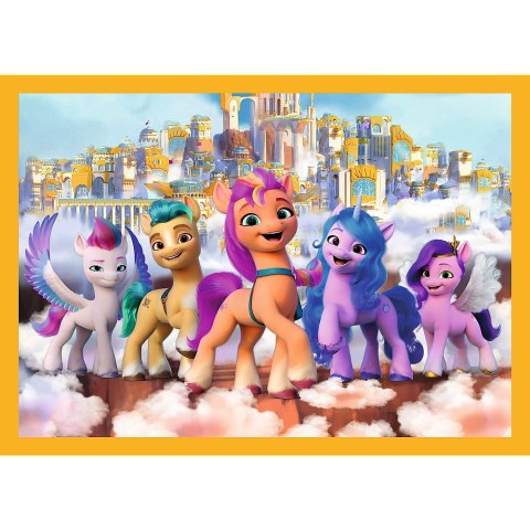 Puzzle - 4w1 (35, 48, 54, 70) - Poznaj kucyki Pony - My Little Pony - Trefl 34624 Puzzle - 4w1 (35, 48, 54, 70) - Poznaj kucyki Pony - My Little Pony - Trefl 34624
