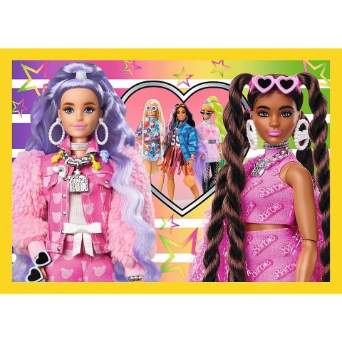 Puzzle - 4w1 (35, 48, 54, 70) - Wesoły świat Barbie - Trefl 34626 Puzzle - 4w1 (35, 48, 54, 70) - Wesoły świat Barbie - Trefl 34626