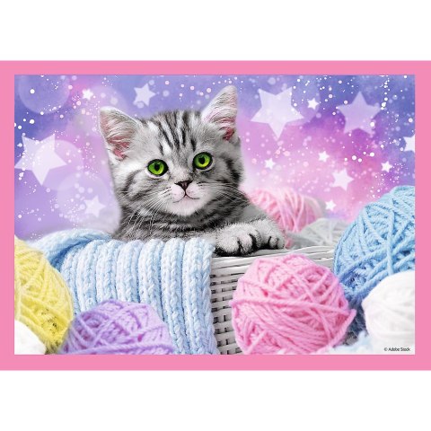 Puzzle - 4w1 (35, 48, 54, 70) - Zabawne kotki - Trefl 34396 Puzzle - 4w1 (35, 48, 54, 70) - Zabawne kotki - Trefl 34396