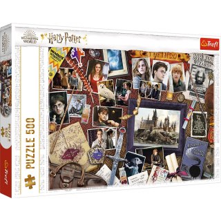 Puzzle - 500 - Harry Potter - Pamiątki z Hogwartu - Trefl 37400