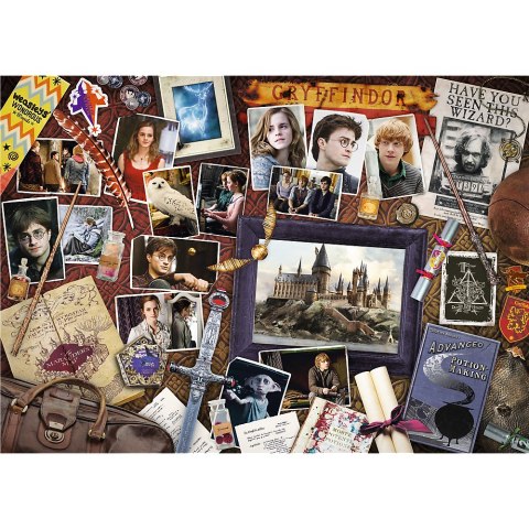Puzzle - 500 - Harry Potter - Pamiątki z Hogwartu - Trefl 37400 Puzzle - 500 - Harry Potter - Pamiątki z Hogwartu - Trefl 37400