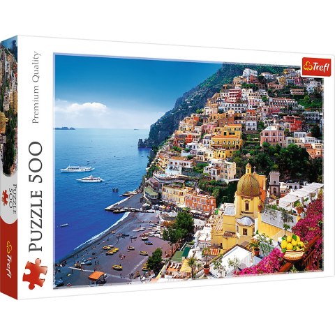 Puzzle - 500 - Positano - Wybrzeże Amalfickie - Włochy - Trefl 37145 Puzzle - 500 - Positano - Wybrzeże Amalfickie - Włochy - Trefl 37145