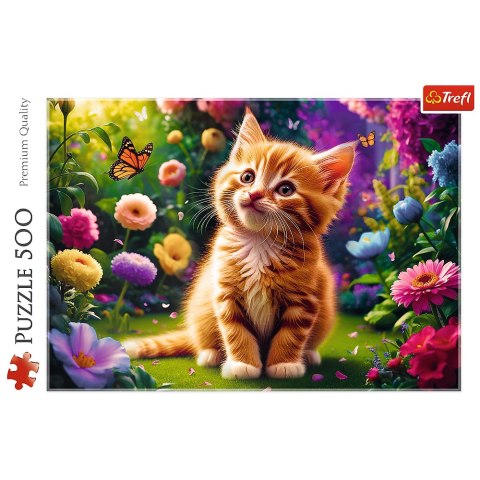 Puzzle - 500 - Uroczy kotek - Trefl 37525 Puzzle - 500 - Uroczy kotek - Trefl 37525