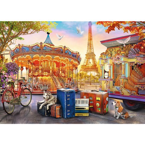 Puzzle - 500 - Wakacje w Paryżu - Trefl 37426 Puzzle - 500 - Wakacje w Paryżu - Trefl 37426