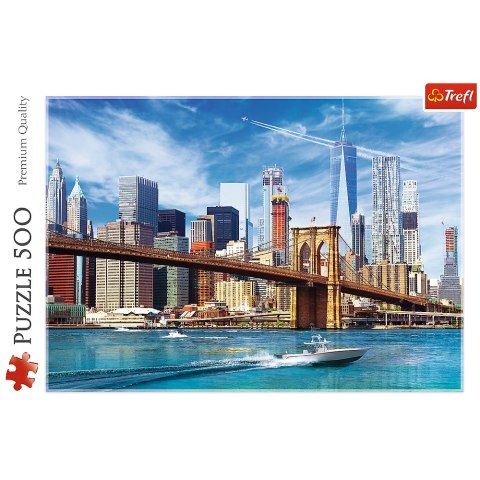 Puzzle - 500 - Widok na Nowy Jork - Trefl 37331 Puzzle - 500 - Widok na Nowy Jork - Trefl 37331