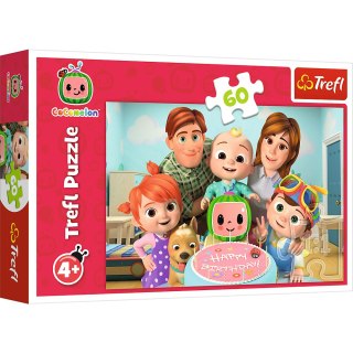 Puzzle - 60 - Cocomelon - Wspaniały dzień - Trefl 17391