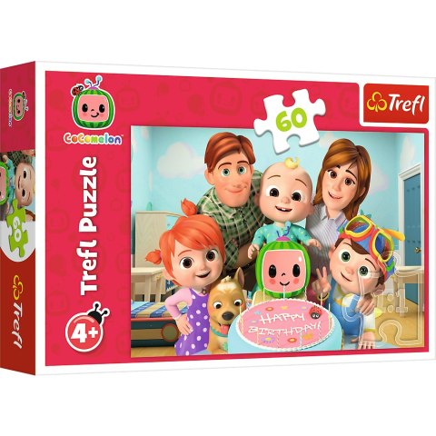 Puzzle - 60 - Cocomelon - Wspaniały dzień - Trefl 17391 Puzzle - 60 - Cocomelon - Wspaniały dzień - Trefl 17391