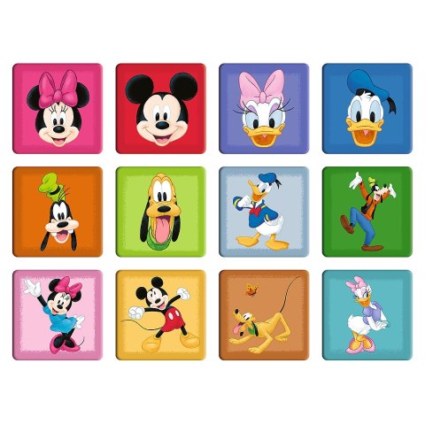 Puzzle + MEMOS - 2w1 (30,48) - Poznaj bohaterów Disney - Myszka Miki - Trefl 93344 Puzzle + MEMOS - 2w1 (30,48) - Poznaj bohaterów Disney - Myszka Miki - Trefl 93344