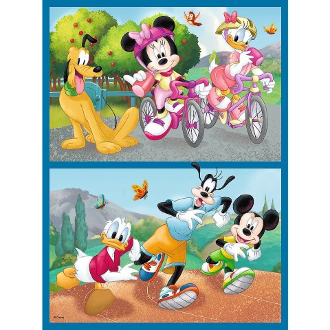 Puzzle + MEMOS - 2w1 (30,48) - Poznaj bohaterów Disney - Myszka Miki - Trefl 93344 Puzzle + MEMOS - 2w1 (30,48) - Poznaj bohaterów Disney - Myszka Miki - Trefl 93344
