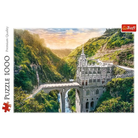 Puzzles - 1000 - Sanktuarium Las Lajas - Kolumbia - Trefl 10724 Puzzles - 1000 - Sanktuarium Las Lajas - Kolumbia - Trefl 10724