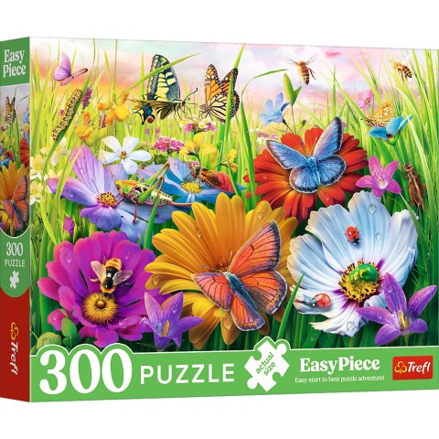 Puzzles - 300 EasyPiece - Owady na łące - Trefl 23103 Puzzles - 300 EasyPiece - Owady na łące - Trefl 23103
