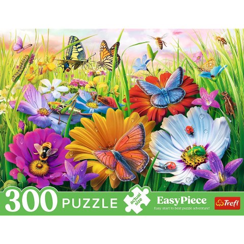 Puzzles - 300 EasyPiece - Owady na łące - Trefl 23103 Puzzles - 300 EasyPiece - Owady na łące - Trefl 23103