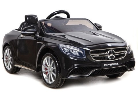 Auto na Akumulator Mercedes S63 AMG Czarny Lakierowany Auto na Akumulator Mercedes S63 AMG Czarny Lakierowany