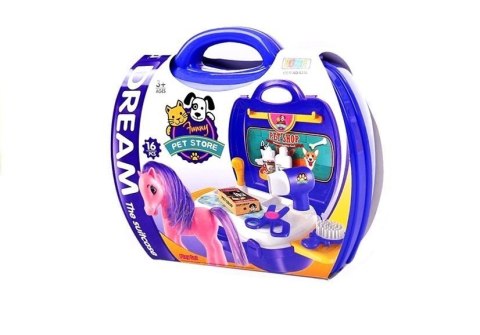 Zestaw Fryzjerski Kucyk w Walizce Salon Konika Zestaw Fryzjerski Kucyk w Walizce Salon Konika