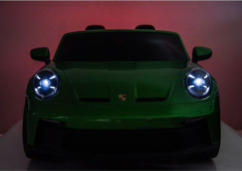 Auto Na Akumulator DK-P911 Porsche GT3 Zielony Lakierowany Auto Na Akumulator DK-P911 Porsche GT3 Zielony Lakierowany