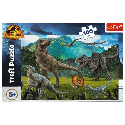 Puzzle - 100 - Park Jurajski - Universal Jurrasic World - Trefl 16441 Puzzle - 100 - Park Jurajski - Universal Jurrasic World - Trefl 16441
