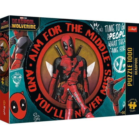 Puzzle - 1000 Premium Plus - Deadpool - Trefl 10835 Puzzle - 1000 Premium Plus - Deadpool - Trefl 10835