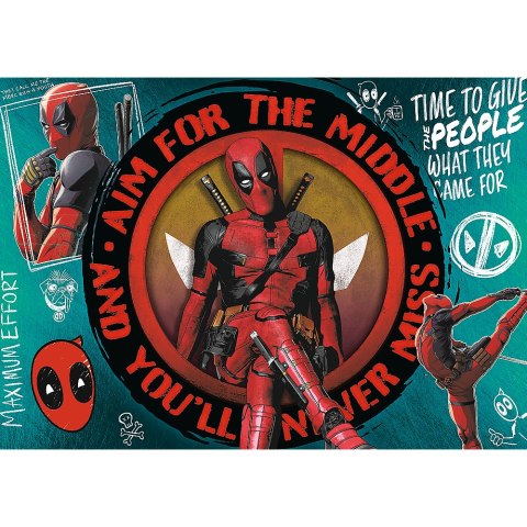 Puzzle - 1000 Premium Plus - Deadpool - Trefl 10835 Puzzle - 1000 Premium Plus - Deadpool - Trefl 10835