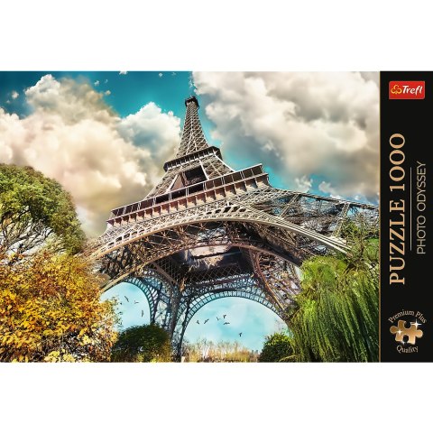 Puzzle - 1000 Premium Plus - Wieża Eiffel w Paryżu - Francja - Trefl 10815 Puzzle - 1000 Premium Plus - Wieża Eiffel w Paryżu - Francja - Trefl 10815
