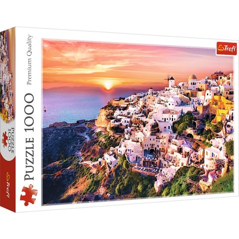 Puzzle - 1000 - Zachód słońca nad Santorini - Trefl 10435 Puzzle - 1000 - Zachód słońca nad Santorini - Trefl 10435