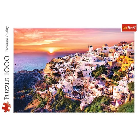Puzzle - 1000 - Zachód słońca nad Santorini - Trefl 10435 Puzzle - 1000 - Zachód słońca nad Santorini - Trefl 10435