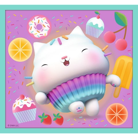 Puzzle - 10w1 - W świecie Gabi - Koci Domek Gabi - Trefl 96003 Puzzle - 10w1 - W świecie Gabi - Koci Domek Gabi - Trefl 96003