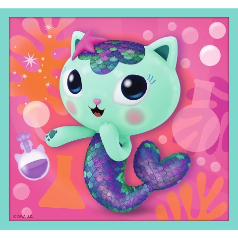 Puzzle - 10w1 - W świecie Gabi - Koci Domek Gabi - Trefl 96003 Puzzle - 10w1 - W świecie Gabi - Koci Domek Gabi - Trefl 96003
