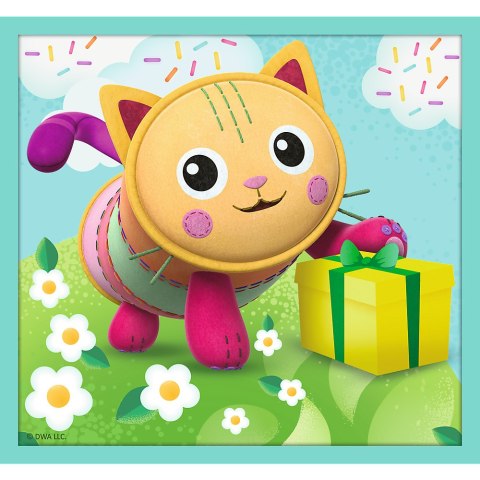 Puzzle - 10w1 - W świecie Gabi - Koci Domek Gabi - Trefl 96003 Puzzle - 10w1 - W świecie Gabi - Koci Domek Gabi - Trefl 96003