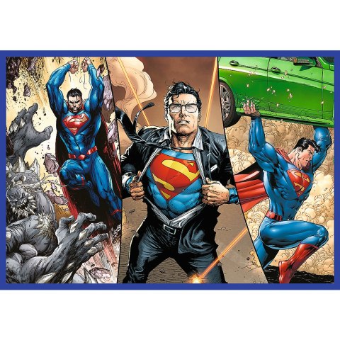 Puzzle - 4x250 - Odwaga Supermana - Warner Superman - Trefl 13340 Puzzle - 4x250 - Odwaga Supermana - Warner Superman - Trefl 13340
