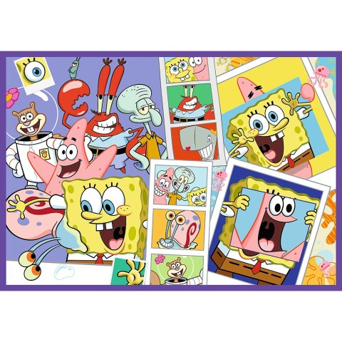 Puzzle - 4x250 - Szalony świat Sponge Boba - Trefl 13342 Puzzle - 4x250 - Szalony świat Sponge Boba - Trefl 13342