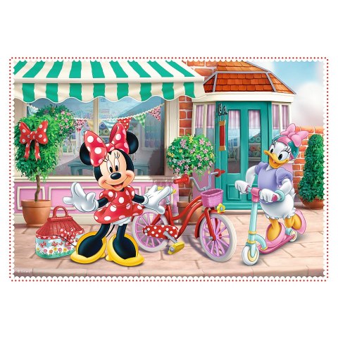 Puzzle - 4w1 (12, 15, 20, 24) - Minnie z przyjaciółmi - Disney Minnie - Trefl 34355 Puzzle - 4w1 (12, 15, 20, 24) - Minnie z przyjaciółmi - Disney Minnie - Trefl 34355