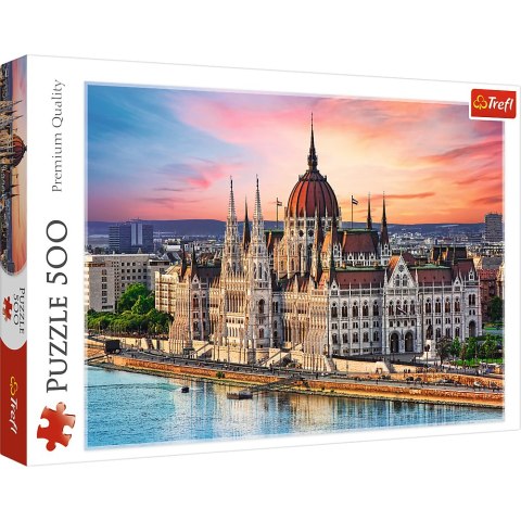 Puzzle - 500 - Budapeszt - Węgry - Trefl 37395 Puzzle - 500 - Budapeszt - Węgry - Trefl 37395
