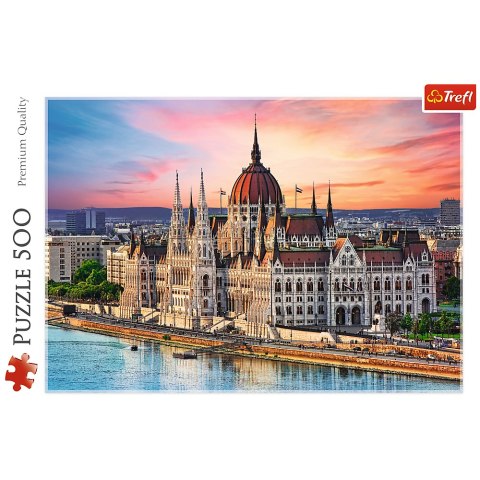 Puzzle - 500 - Budapeszt - Węgry - Trefl 37395 Puzzle - 500 - Budapeszt - Węgry - Trefl 37395