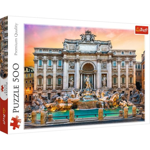 Puzzle - 500 - Fontanna di Trevi - Rzym - Trefl 37292 Puzzle - 500 - Fontanna di Trevi - Rzym - Trefl 37292