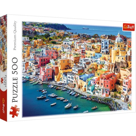 Puzzle - 500 - Procida - Kampania - Włochy - Trefl 37477 Puzzle - 500 - Procida - Kampania - Włochy - Trefl 37477