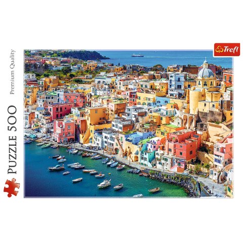 Puzzle - 500 - Procida - Kampania - Włochy - Trefl 37477 Puzzle - 500 - Procida - Kampania - Włochy - Trefl 37477