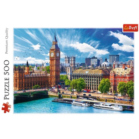 Puzzle - 500 - Słoneczny Londyn - Trefl 37329 Puzzle - 500 - Słoneczny Londyn - Trefl 37329