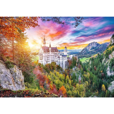 Puzzle - 500 - Widok na zamek Neuschwanstein - Niemcy - Trefl 37427 Puzzle - 500 - Widok na zamek Neuschwanstein - Niemcy - Trefl 37427