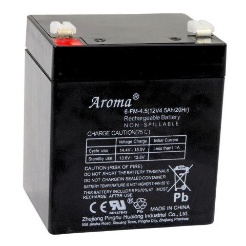 Akumulator Żelowy Aroma Do Auta na Akumulator 12V4.5Ah Akumulator Żelowy Aroma Do Auta na Akumulator 12V4.5Ah