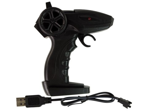 Auto RC Zdalnie Sterowane 1:16 Czarne Czerwone Auto RC Zdalnie Sterowane 1:16 Czarne Czerwone