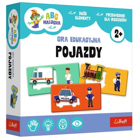 Gra dla dzieci ABC Malucha Pojazdy Trefl 02907 Gra dla dzieci ABC Malucha Pojazdy Trefl 02907