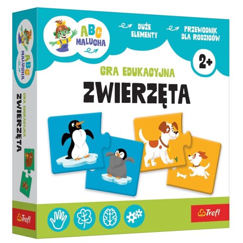 Gra dla dzieci ABC Malucha Zwierzęta Trefl 02905 Gra dla dzieci ABC Malucha Zwierzęta Trefl 02905